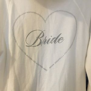 Victoria Secret ‘Bride’ Zip Up Hoodie
